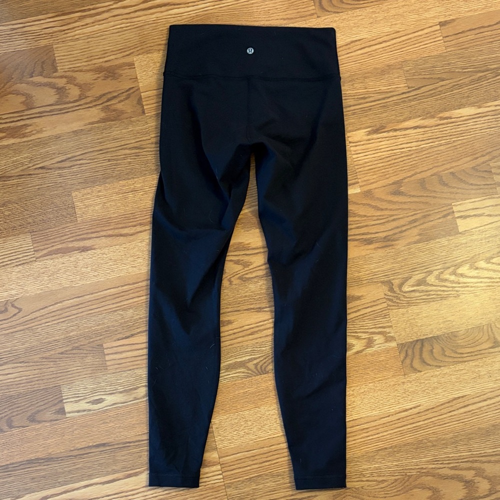 lululemon Black High-Waisted Leggings sz 8
